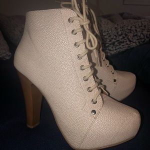 Booties - Faux Leather